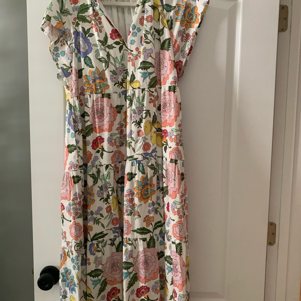 Watts Midi Dress- Lemon Verbena – Crosby By Mollie Burch Dresses - Worn Once